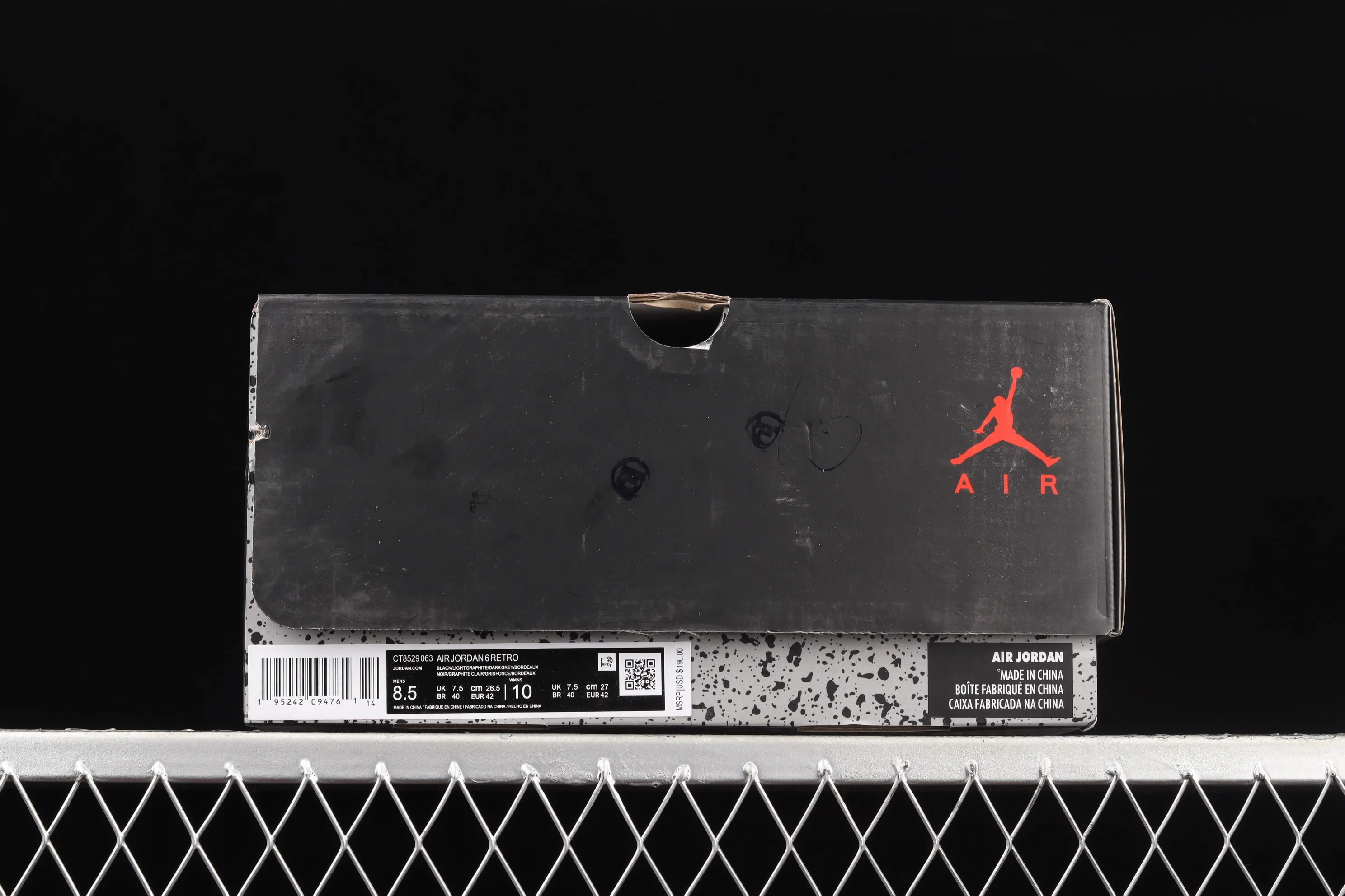 All categories Air Jordan Jordan series basketball shoes Air Jordan 6 G version Air Jordan 6 Retro AJ6 Joe 6 Bordeaux CT8529-063